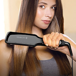 Wide flat on sale iron